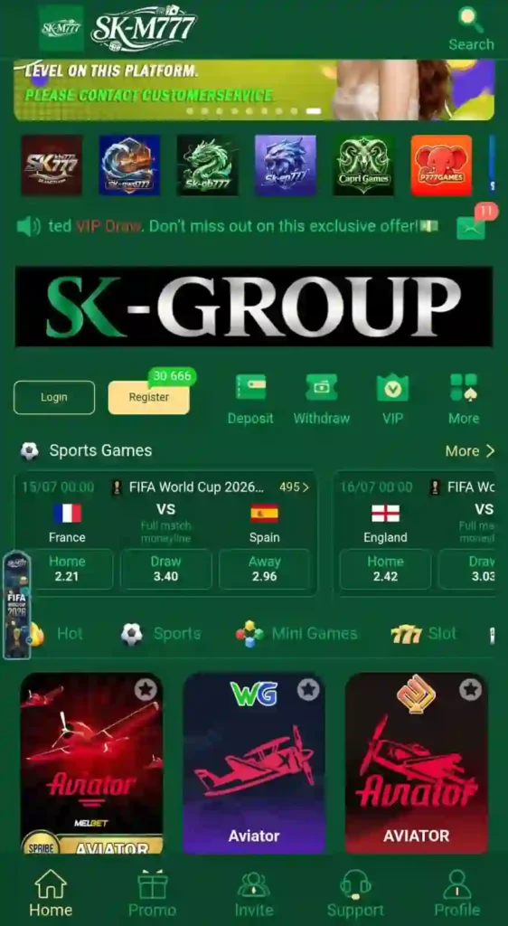 SKM777 Game